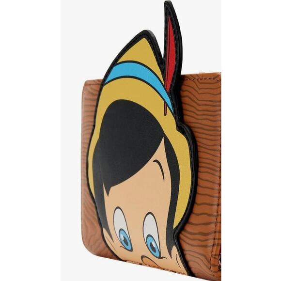 Loungefly Pinocchio Flap Wallet - Picture 7 of 8